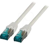 EFB RJ45 Patchkabel S/FTP, Cat.6A, LSZH, 1,5m, grau
