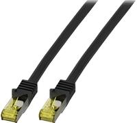 EFB RJ45 Patchkabel S/FTP,Cat.6A,LSZH,Cat.7 Rohk.,20m,sw
