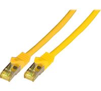 EFB RJ45 Patchkabel S/FTP,Cat.6A,LSZH,Cat.7 Rohk.,2m,gelb