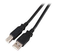 EFB USB2.0 Anschlusskabel A-B,St.-St.,0.5m,schwarz,Classic