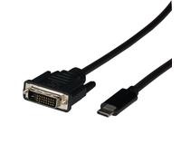 EFB USB3.2 Adapterkabel DVI-D,C-Stecker-DVI-D Stecker, 2m