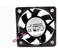 EFB0512LA 12V 0.08A 3500RPM 50X50X10MM 3-Wire Fan for Electronics