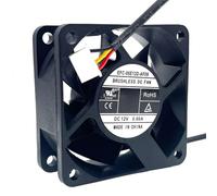 EFC-06E12D-AF09 6025 12V 0.60A 60X60X25mm 60mm 6cm Server Inverter Power Supply PSU Axial Cooling Fan