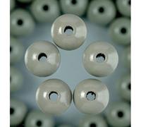 Efco 1400886 10 mm 53 Perles en Bois Trou, Gris