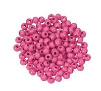 EFCO 1401032 Lot de 30 perles en bois Rose clair 12 mm