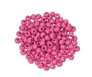 EFCO 1401032 Lot de 30 perles en bois Rose clair 12 mm