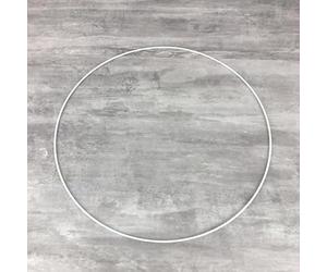 Efco Cercle métallique Blanc diam. 30 cm pour Abat-Jour, Anneau pour Attrape rêves