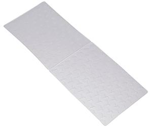 Efco Embossing Stencil Hearts Pochoir, Plastique, Claire, 106mm x 150mm