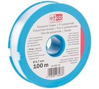 Efco Fil de Traction, Polyamide, Transparent de 20 kg, 0,7 mm de diamètre, 100 m