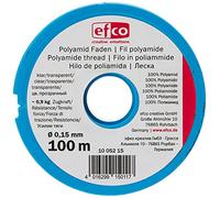 Efco Fil Résistance Force, Polyamide, Transparent, 0,9 kg, diamètre 0,15 mm, 100 m