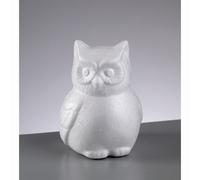 Efco Hibou en polystyrène, 13 cm, Petite Chouette en styro densité supérieure
