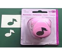 Efco Note de Musique Perforatrice Taille M, Rose, 7, 5 x 5 cm