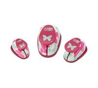 Efco Papillon Set de 3 Perforatrices, Blanc/Rose, 9, 7x7cm