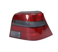 EFDDTBHE Arrière Brouillard Compatible Avec VW Pour Golf 4 1998 1999 2000 2001-2008 Feu Arrière D'avertissement, Feu Stop, Clignotant, Boîtier Lampe Automatique.(Black Right)