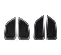EFDDTBHE Boîte rangement console centrale Compatible Avec Q4 Pour E-Tron | 2019-2025 ABS Boîtes Rangement Poignée Porte Voiture Support D'accoudoir Porte Organisateur(4Pcs)