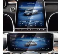 EFDDTBHE Compatible Avec Benz Pour EQE 2023 Film Protecteur D'écran En Verre Trempé Pour Tableau De Bord Et Navigation GPS Modification de voiture(Dashboard AND GPS)