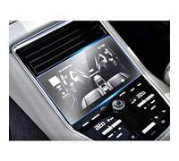 EFDDTBHE Compatible Avec Porsche Pour Panamera 2017 2018 2019 2020 2021 Film Protecteur D'écran En Verre Trempé Pour GPS Modification de voiture(AIR conditioning)