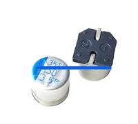 EFDSVUHE 10PCS SMD Solid-State Capacitor 63V47UF 8X12MM