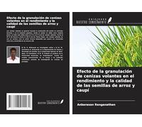 Efecto de la granulación de cenizas volantes en el rendimiento y la calidad de las semillas de arroz y caupí