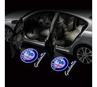 EFEMIR 2X Voiture LED Porte Bienvenue Lumière Logo Projecteur pour Alfa Romeo Giulia Giulietta Mito Stelvio Brera 147 156 159,03