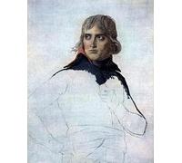 EfeMir Célèbre Impression Photo Affiches et Estampes Portrait du général Bonaparte Jacques Louis David Pour la Décoration de Bureau 60x90cm