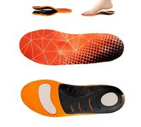 EFEMIR Orthoflexx Semelles orthopédiques de soutien de la voûte plantaire pour homme et femme, insert de chaussures de travail pour pieds plats, douleurs au talon, pronation, soulagement de la douleur