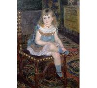 EfeMir Tableaux sur Toile Image Imprimén Célèbre Portrait de Mlle Georgette Charpentier par Pierre Auguste Renoir pour la décoration murale 60x90cm