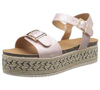 Eferri Acireale, Plateforme pour Femme - Or - Champagne, 41 EU