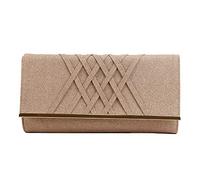 Eferri Bolso de Mano Glitter, Pochette Sac De Soirée Femme, Rose (Rosa), 4x16x31 Centimeters (W x H x L)