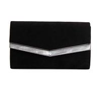 Eferri Femme Clutche Amparo Pochette Sac De Soir e Gris, Gris, 22X13X4,5 centimeters EU