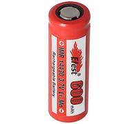EFEST IMR 14430 Batterie Li-ion 600 mAh 3,6 V - 3,7 V (pôle positif plat)