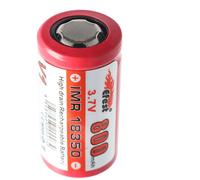 Efest IMR 18350 V1 - 800mAh 3,7V Li-Ion 34,85x18,3mm avec pôle positif plat, non protégé