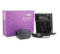 Efest Luc V4 Chargeur de Batterie avec câble de Charge de Voiture Inclus