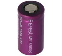 Efest Purple IMR18350 - Batterie 700mAh 3,7V Li-Ion (pôle positif plat)