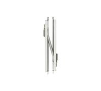 EFF EFF 10314-14-10-00 Passe-câble dissimulé 10314, 330 x 24 x 33 mm Acier inoxydable Argent