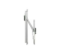 EFF EFF 10314R14-00 Passe-câble dissimulé 10314, 330 x 24 x 33 mm, rond, acier inoxydable Argent