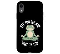 Eff, tu Vois Kay, Pourquoi tu ES Une Grenouille en Train de méditer ? Coque pour iPhone XR
