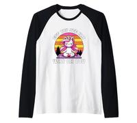 Eff You See Hay Why Oh You Unicorn Fun Manche Raglan