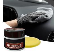Efface Rayure Plastique, Renovateur Plastique Voiture Interieur, Kit De Réparation De Tableau De Bord, Restaurateur des Pièces du Véhicule pour L'intérieur De La Voiture