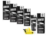 Efface Rayure Profonde Voiture, Car Scratch Remover, Produit Efface Rayure Voiture, Crème de réparation de Rayures de Voitures, Polish Voitures Modèle, Scratch Removal Wax Avec Eponge