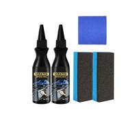 Efface Rayure Profonde Voiture, Crème Réparation Rayure Auto, Car Scratch Remover,Efface Rayures pour Vernis Détérioré et Négligé, Remise en Niveau des Micro-rayures (2PC)
