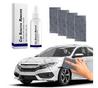 Efface Rayure Voiture, Car Efface Rayure Carrosserie Polissage avec Chiffon Nano Sparkle, Car Scratch Remover, Efface Rayures Profonde Voiture, Modèle Crème de réparation de Rayures de Voiture (1 PCS)