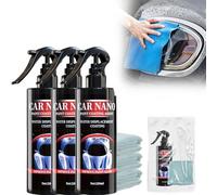 Efface Rayure Voiture Carrosserie Polish Voiture, Polissage au Micron Élimine les Éraflures et les Rayures, Auto Carrosserie Polissage au Micron Élimine les Éraflures et les Rayure (250ML, 3 Pièces)
