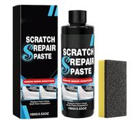 Efface-rayures Auto, 120g Pâte Réparation Éraflures Composé Anti-tourbillons, Restaurateur Garniture Extérieure, Vernis Polissage Oxydation Pour Véhicule Camion Moto, Avec Éponge