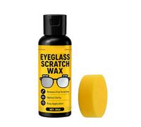 Efface-rayures de verre 30 ml | Entretien durable des rayures tout usage avec éponge | Nettoyant pour lunettes | Pour rétroviseurs de voiture, pare-brise, écrans de téléphone, montres, appareils