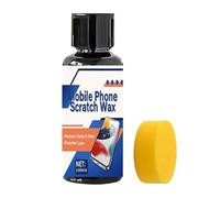 Efface-rayures pour écran de téléphone | Polissage doux Quick Fix 40 ml/100 ml avec éponge | Kit de retrait de rayures d'écran - pour lunettes, miroirs, montres, ordinateurs portables, autres