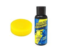 Efface-rayures pour lunettes - Nettoyant jaunissant pour lunettes de soleil | Solution brillante pour lunettes de soleil, écran de montre, pare-brise, téléphone, appareil photo et autres