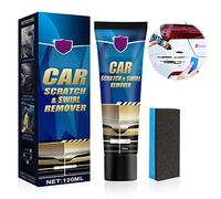 Efface Rayures pour Voiture, Polish Voiture, Expert Efface Rayures Carrosserie de Voiture pour Rayures de Peinture, les Tourbillons, les Marques, les Abrasions, les Taches d'eau à Réparer