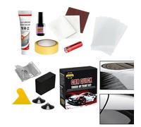 Efface-Rayures Voiture - 10 ml Rénovateur Rapide Longue Durée - Efface-Rayures Peinture Automobile,pour Carrosserie Pare-chocs Moto Bateau Dommages Accidentels Entretien Fissures