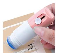 Effaceur Papier Thermique Impression,2 Pièces : Effaceur D'Adresse Confidentiel Et Cutter - Rouleau D'Infos Confidentielles | Pour La Maison, L'École, L'Hôtel, Le Bureau, Les Étudiants Et Les Professi